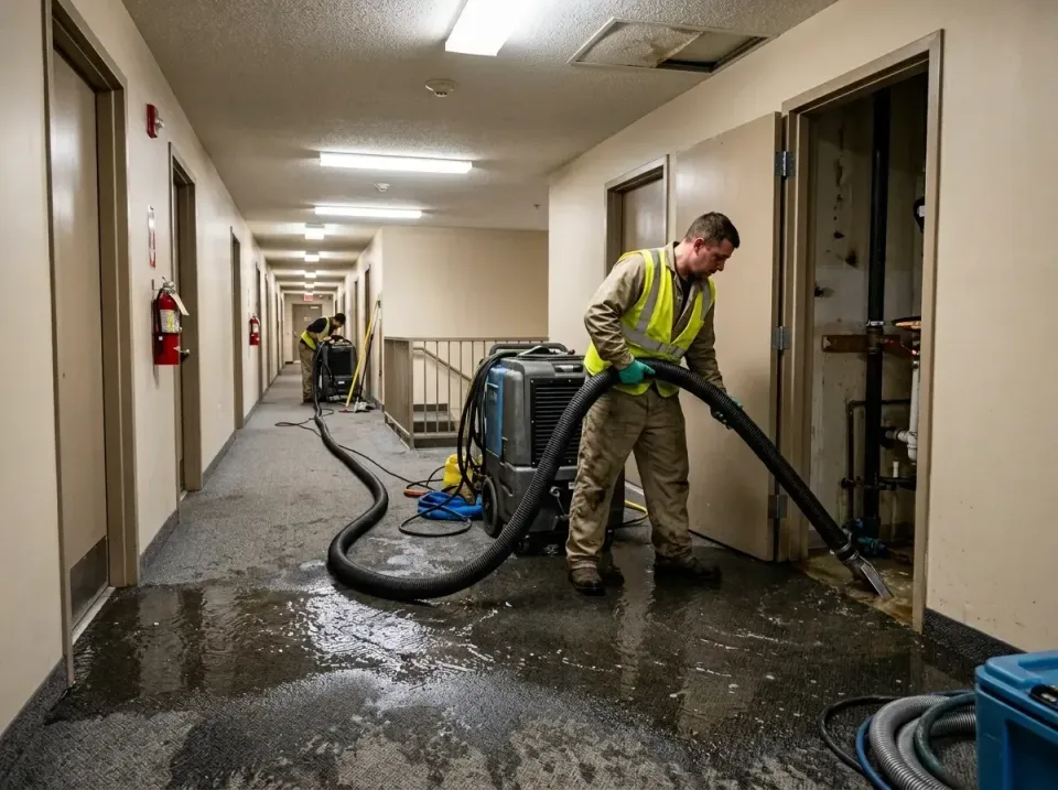 multi-unit-apartment-hallway-f-005 — frequently asked questions, Emergency Burst Pipe Water Extraction & Removal in Ocoee, FL